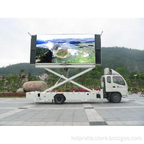 High Definition IP67 / IP65 1 / 4 Scan 1R1G1B PH10mm Truck